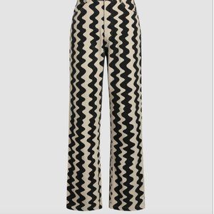 Cider Wavy Retro Straight Leg Trousers **NEVER WORN**